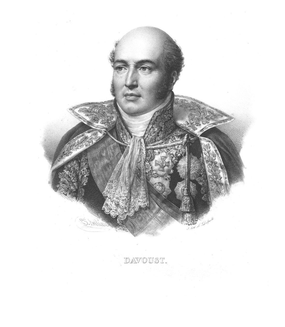Louis Nicolas dAvout, c1830 by Zephirin Felix Jean Marius Belliard