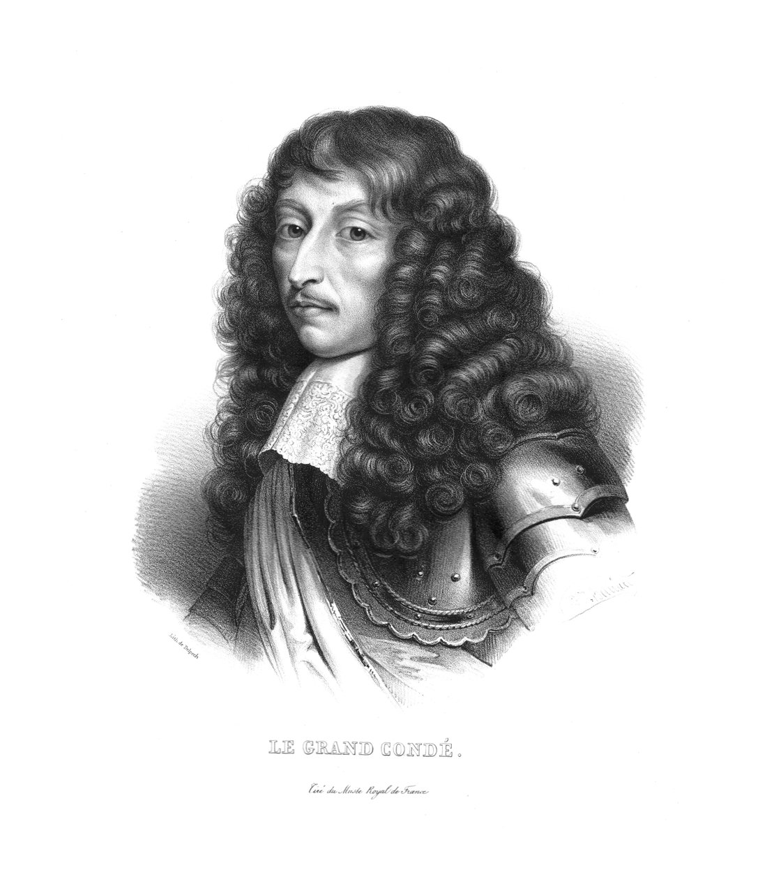 Louis de Bourbon, Conde Prensi, c1820s by Zephirin Felix Jean Marius Belliard