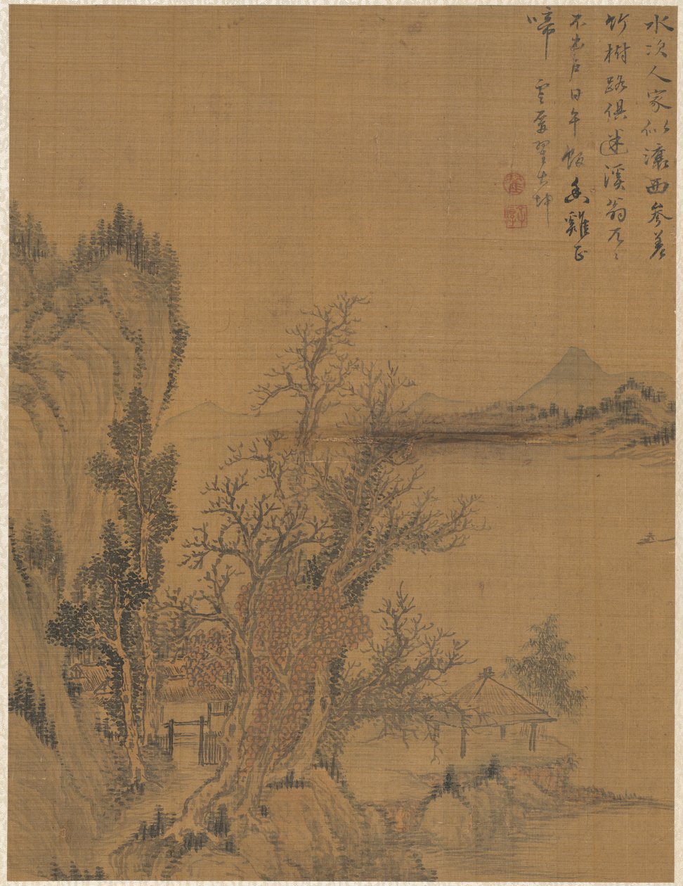 Manzara, 1775. by Zhai Dakun