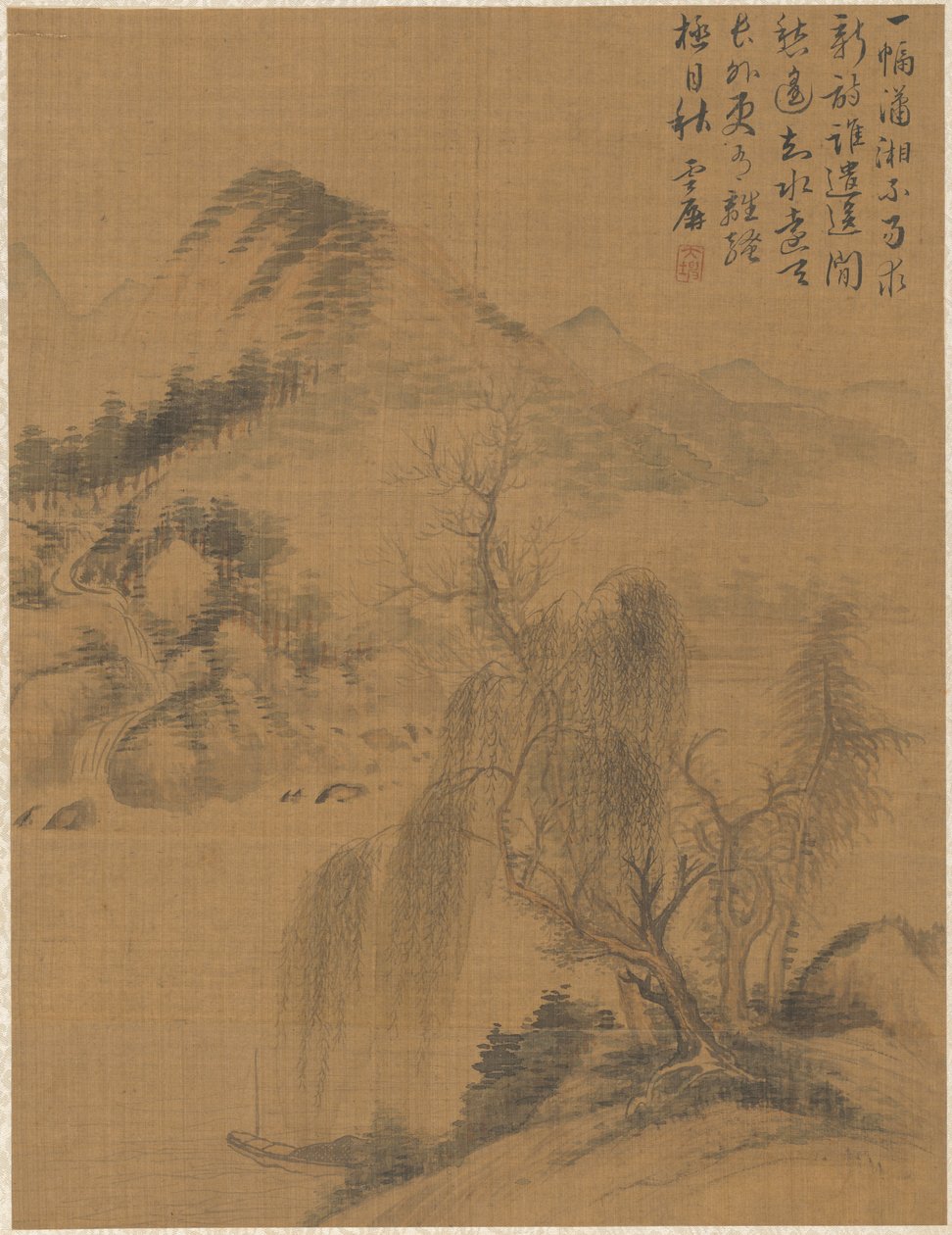 Manzara, 1775. by Zhai Dakun