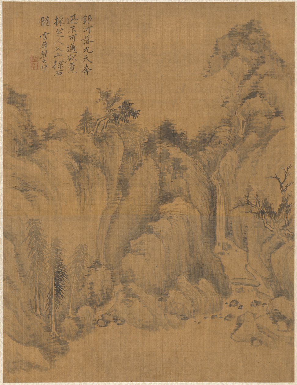 Manzara, 1775. by Zhai Dakun