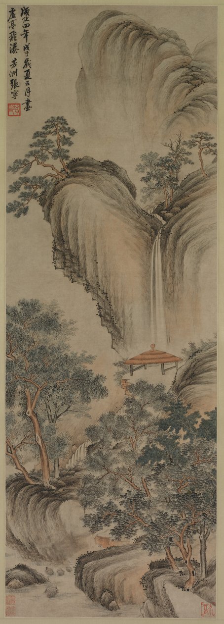 Boş Arbor ve Hızlı Şelale, 1468. by Zhang Ning
