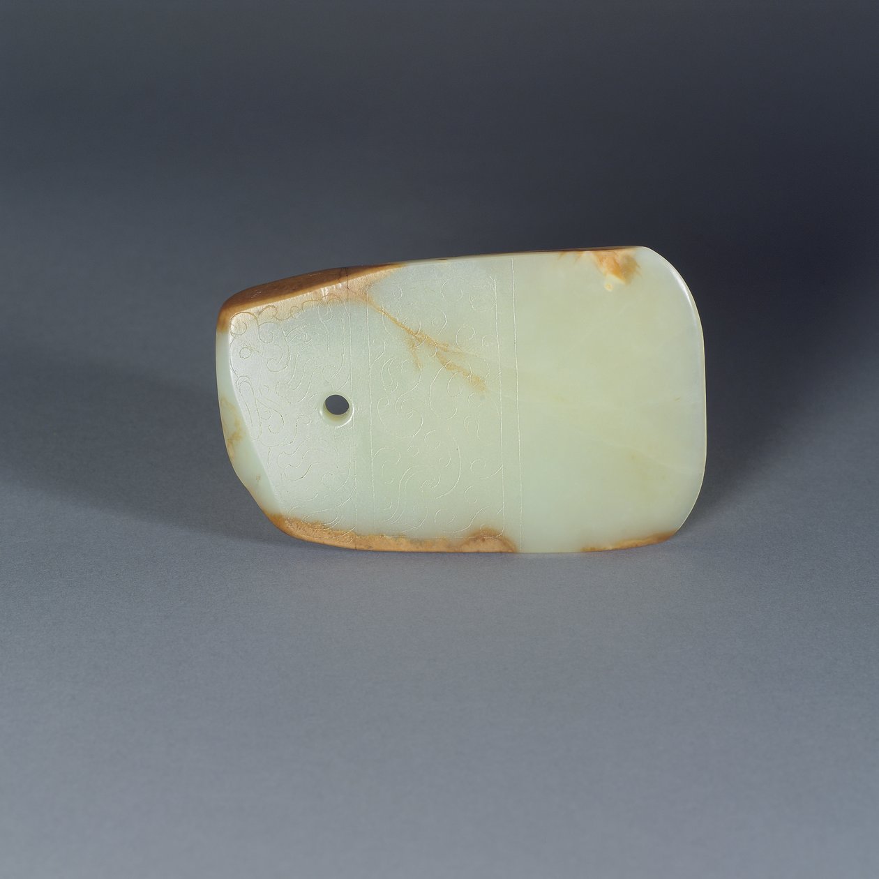 Tören Baltası Bıçağı, MÖ 475-221 MÖ (nefrit) by Zhou Dynasty Chinese School