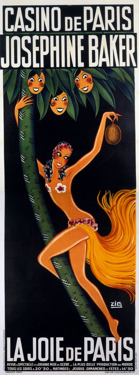 Josephine Baker 1930 ile 