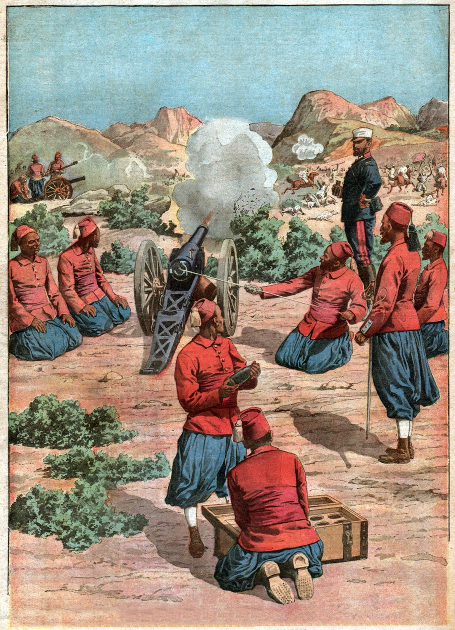 Armee sömürge francaise. Fransız sömürge ordusu. by Ferdinand Georg Waldmuller