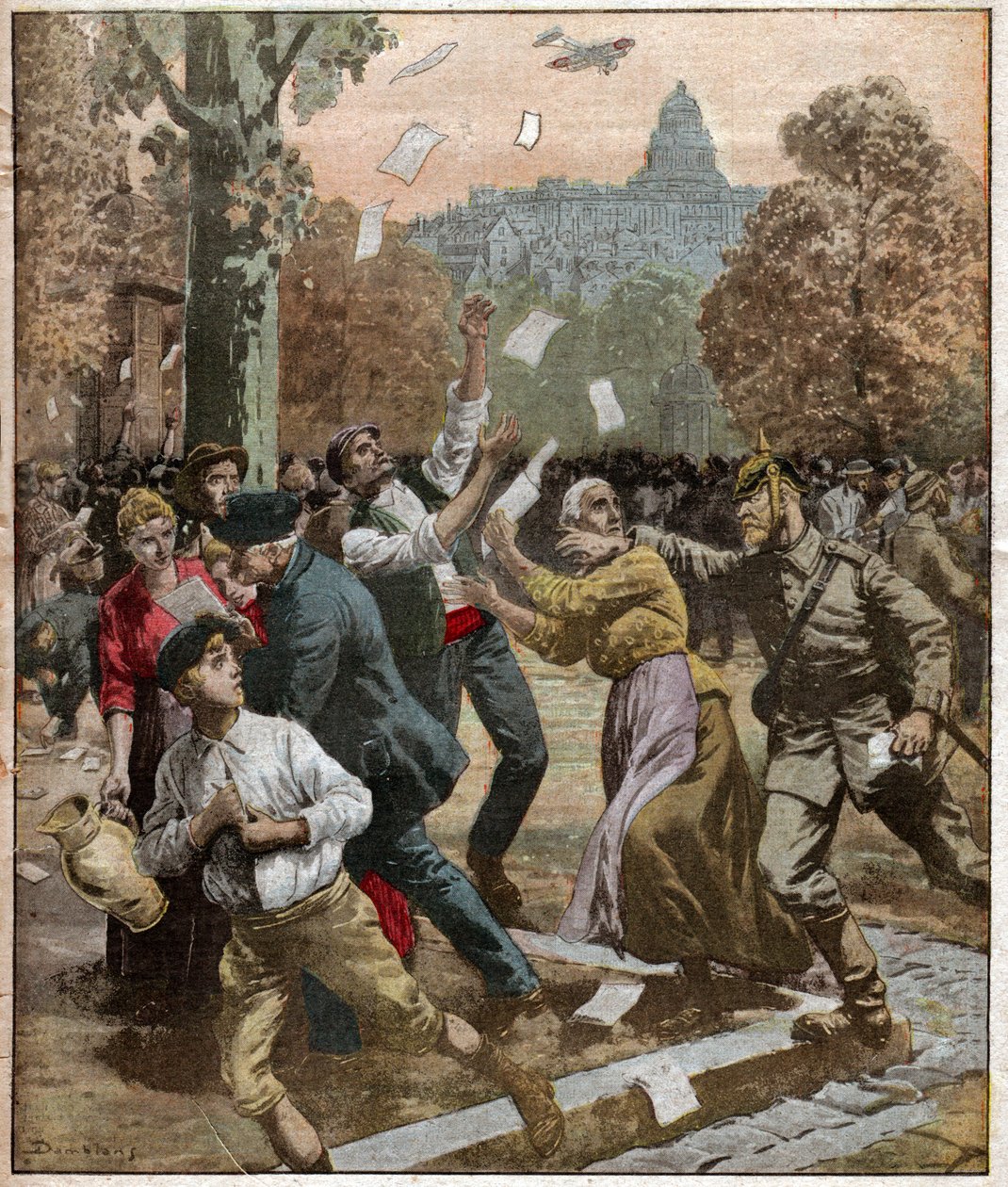 Birinci Dünya Savaşı sırasında Brüksel. Birinci Dünya Savaşı sırasında Brüksel. by Ferdinand Georg Waldmuller