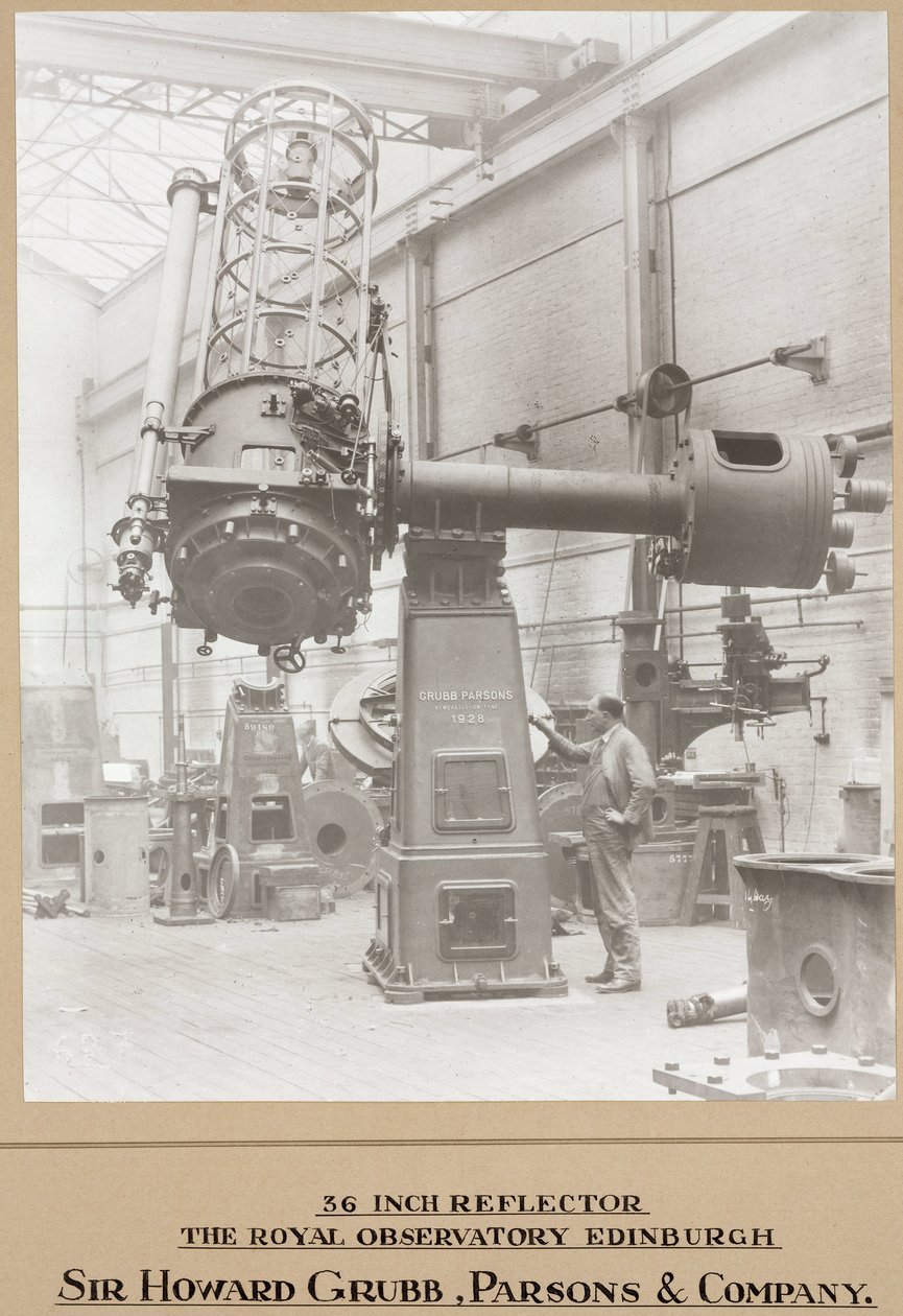 Cassegrain yansıtan teleskop, Newcastle upon Tyne by Frederick (attr. to) Barnard