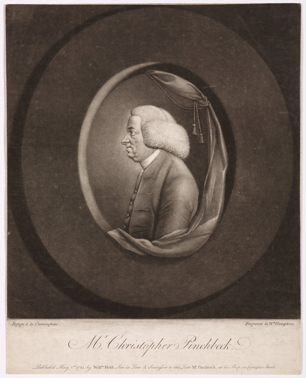 Christopher Pinchbeck, İngiliz saatçi ve oyuncakçı, c 1730 by Frederick (attr. to) Barnard