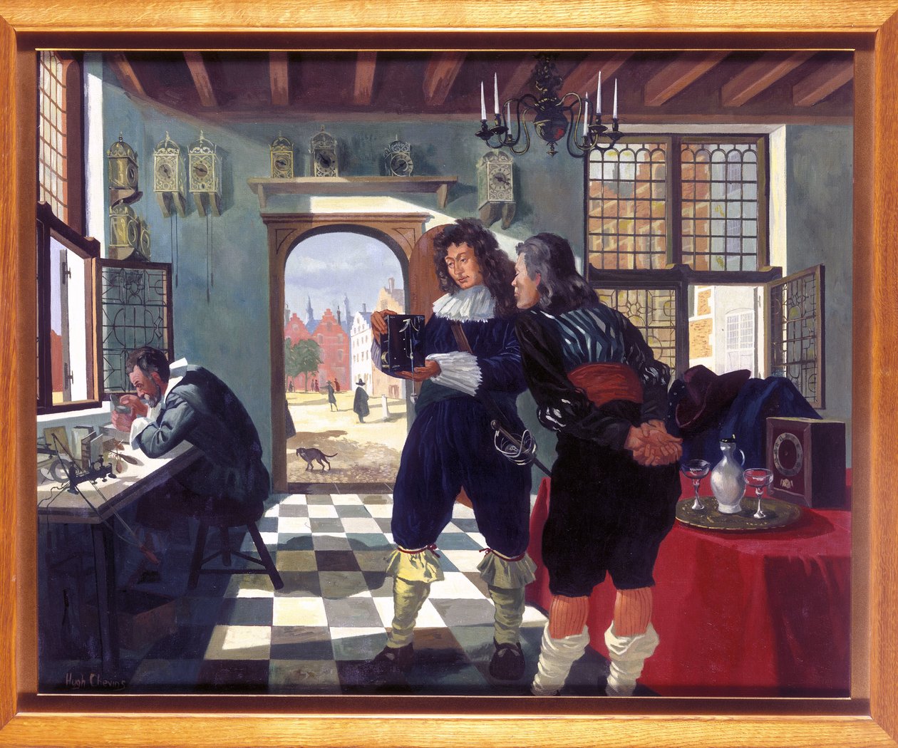 Saat ve Saat Üreticileri Christiaan Huygens, Salomon Coster