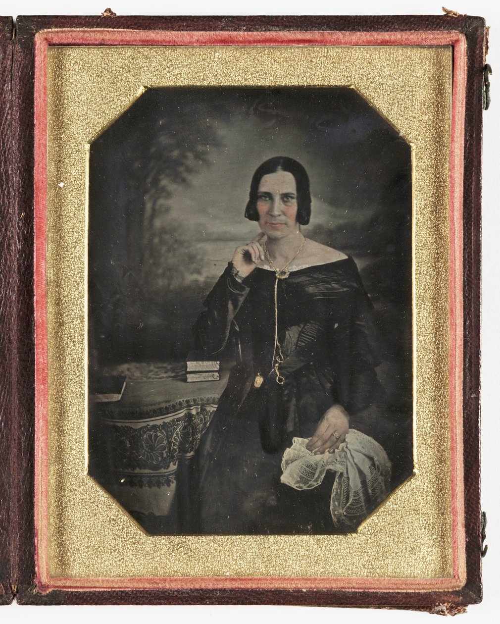 Bir kadının Dagerreyotipi, c 1845 by Frederick (attr. to) Barnard