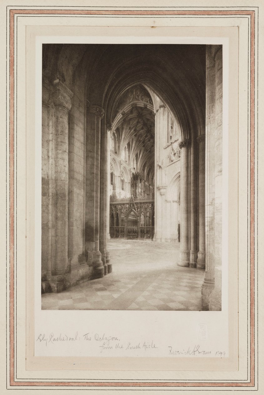 Ely Katedrali, Güney Koridordan Sekizgen by John Pardon