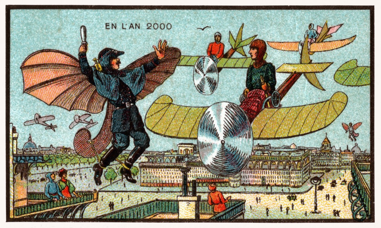 Uçan polis, c.1910 by . .
