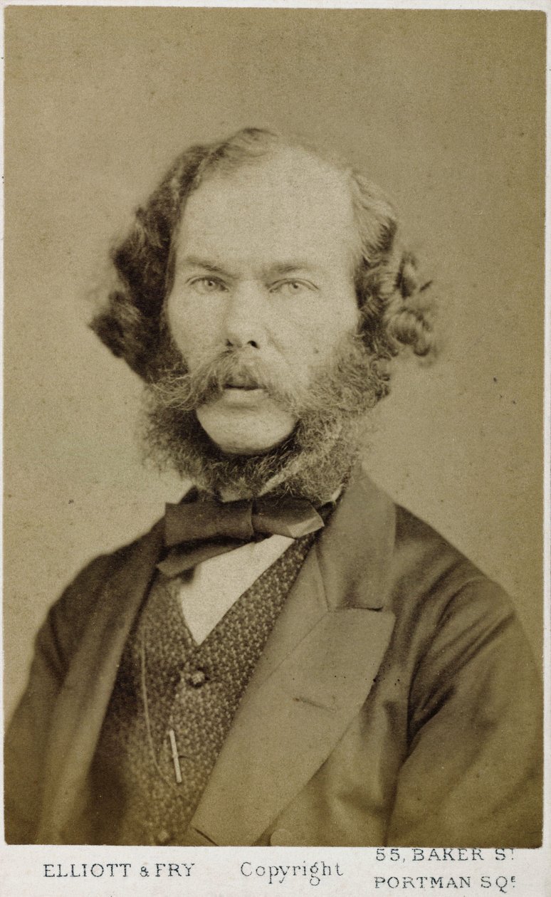 George Henry Lewes, İngiliz yazar ve filozof, c 1865-1878 by Ferdinand Georg Waldmuller