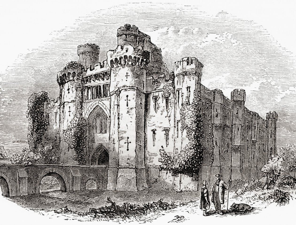 Herstmonceux Kalesi by . .