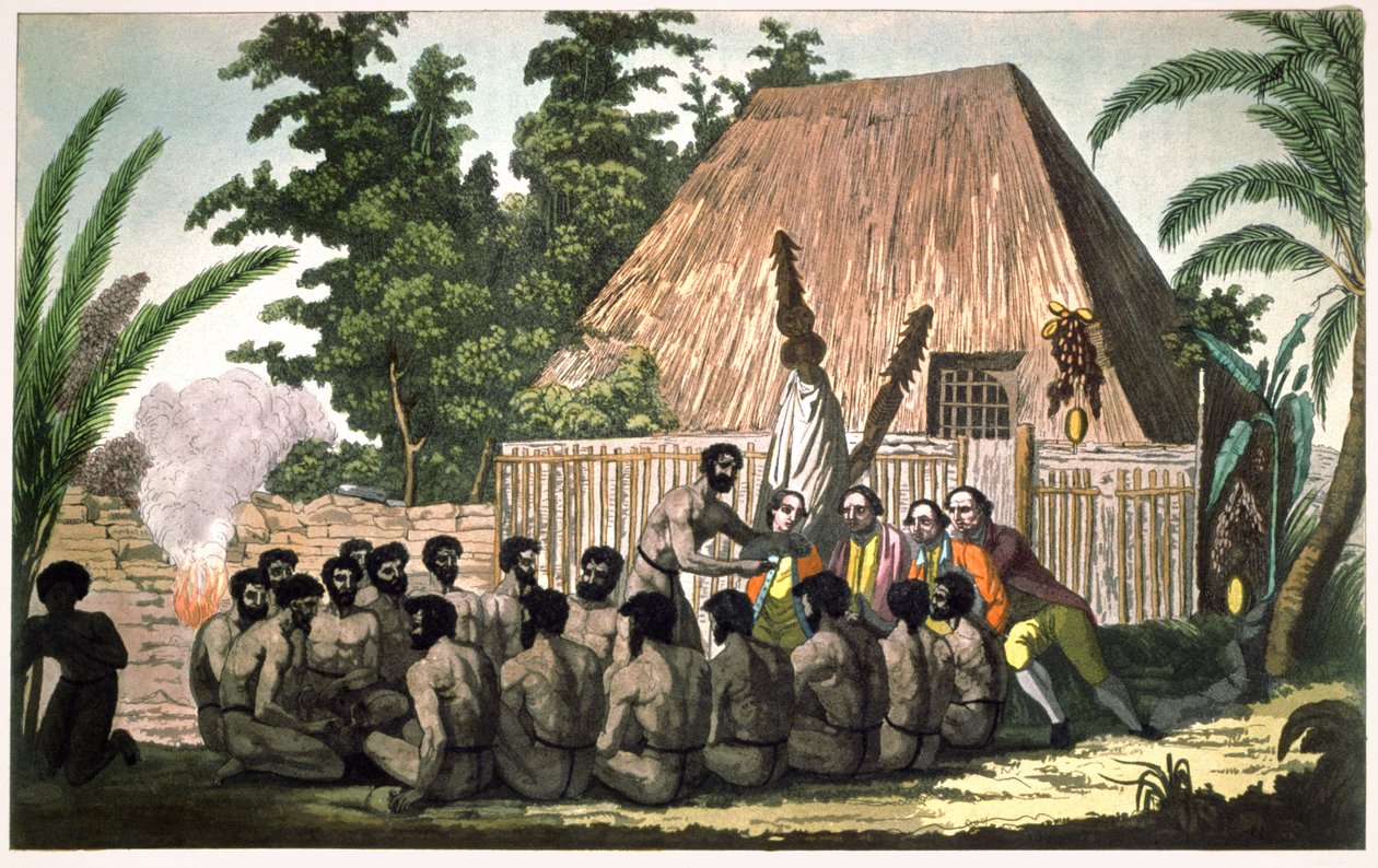 James Cook. 1820 dolaylarında (gravür) by . .
