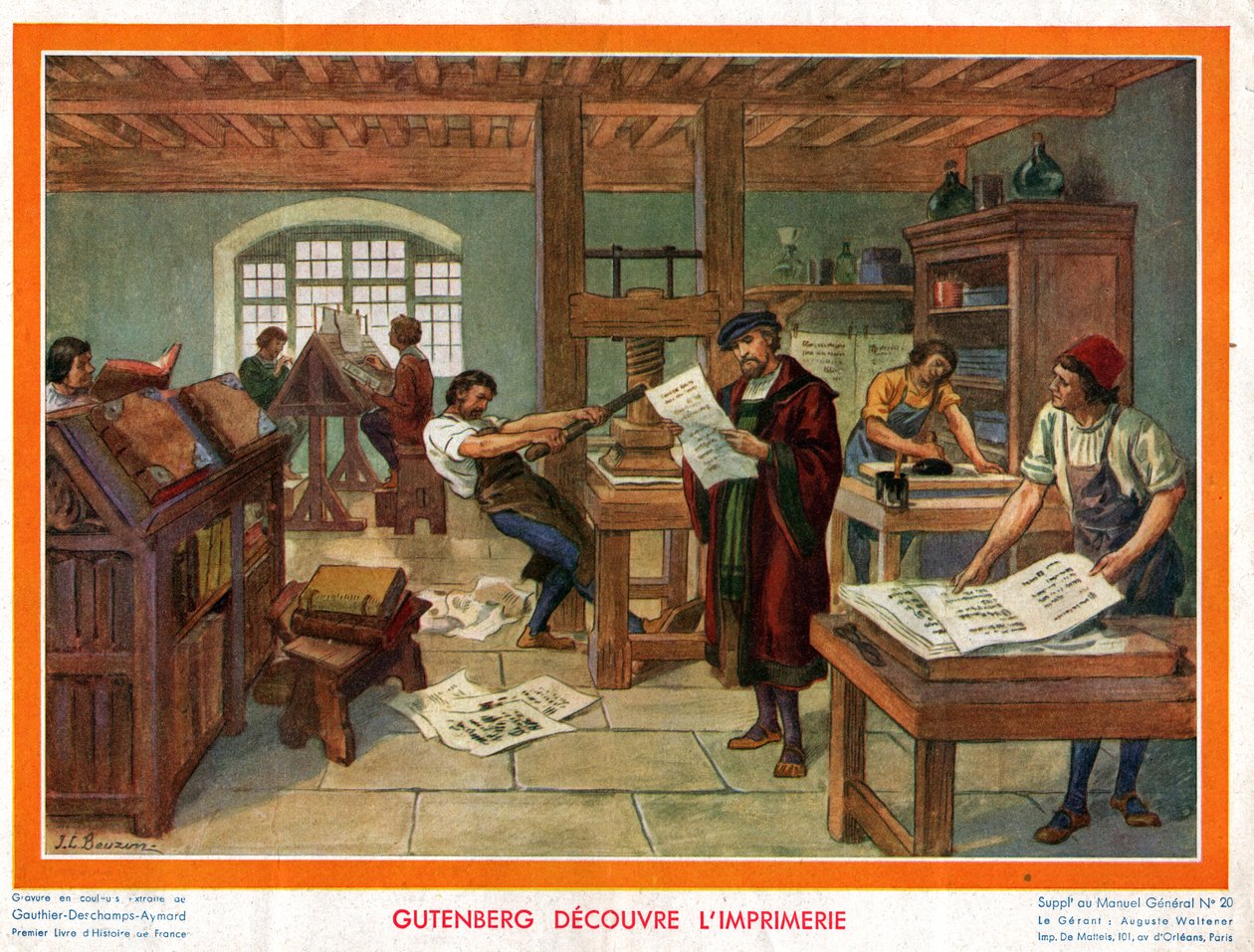 Johannes Gutenberg. by John Pardon