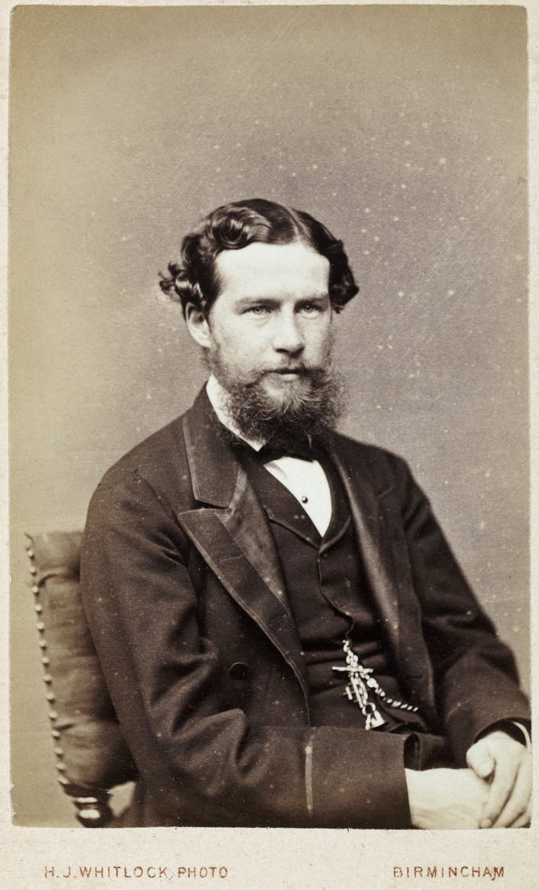 John Lubbock, Baron Avebury, 1870 dolayları by Ferdinand Georg Waldmuller