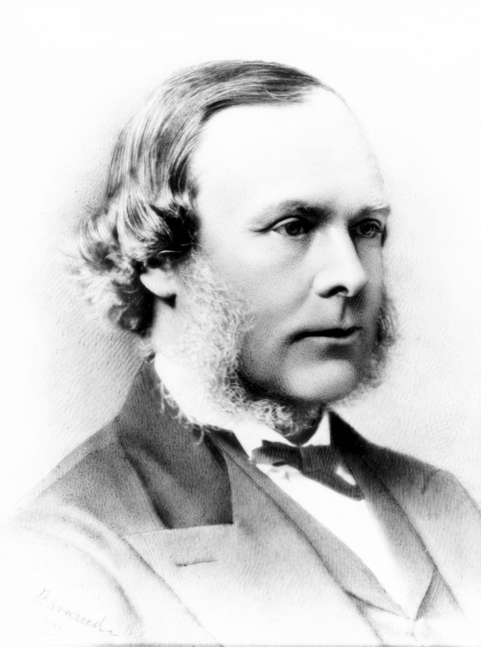 Joseph Lister, İngiliz cerrah ve antiseptik cerrahinin kurucusu by Ferdinand Georg Waldmuller