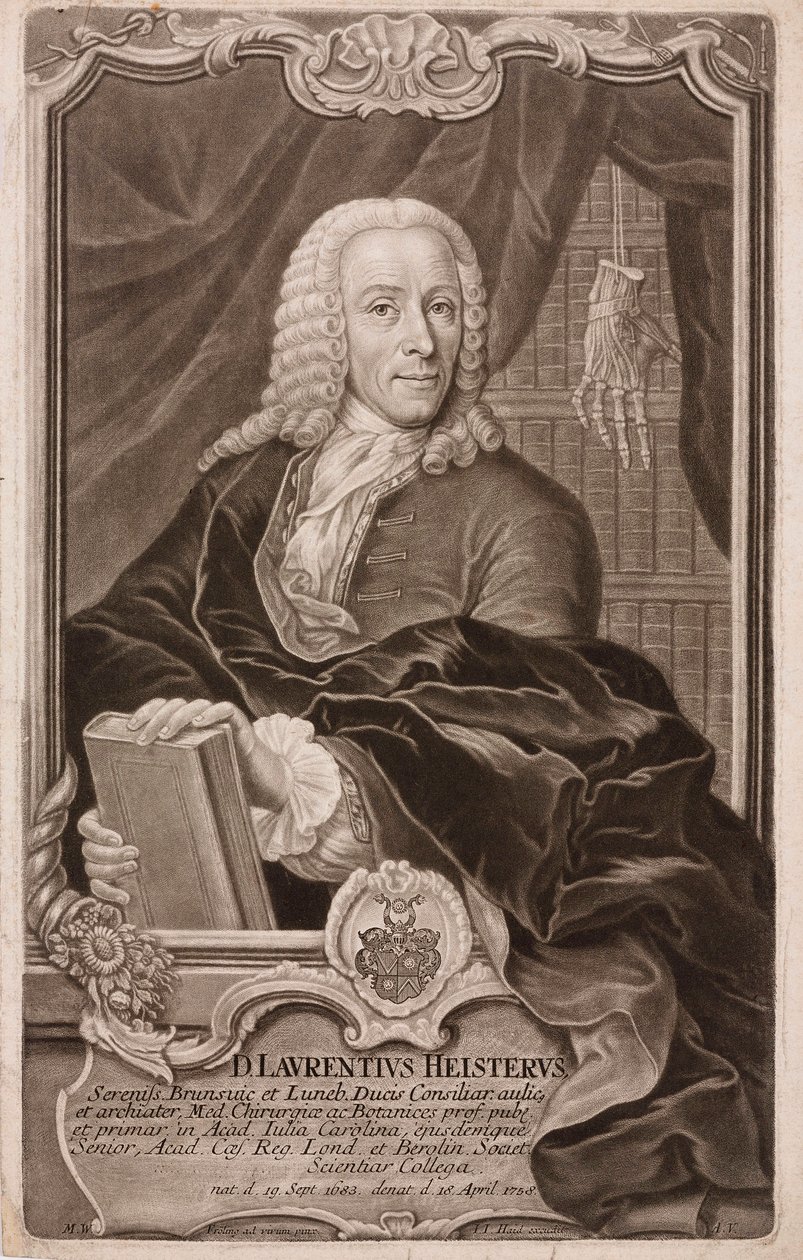 Lorenz Heister, Alman cerrah by Henry Charles Fehr