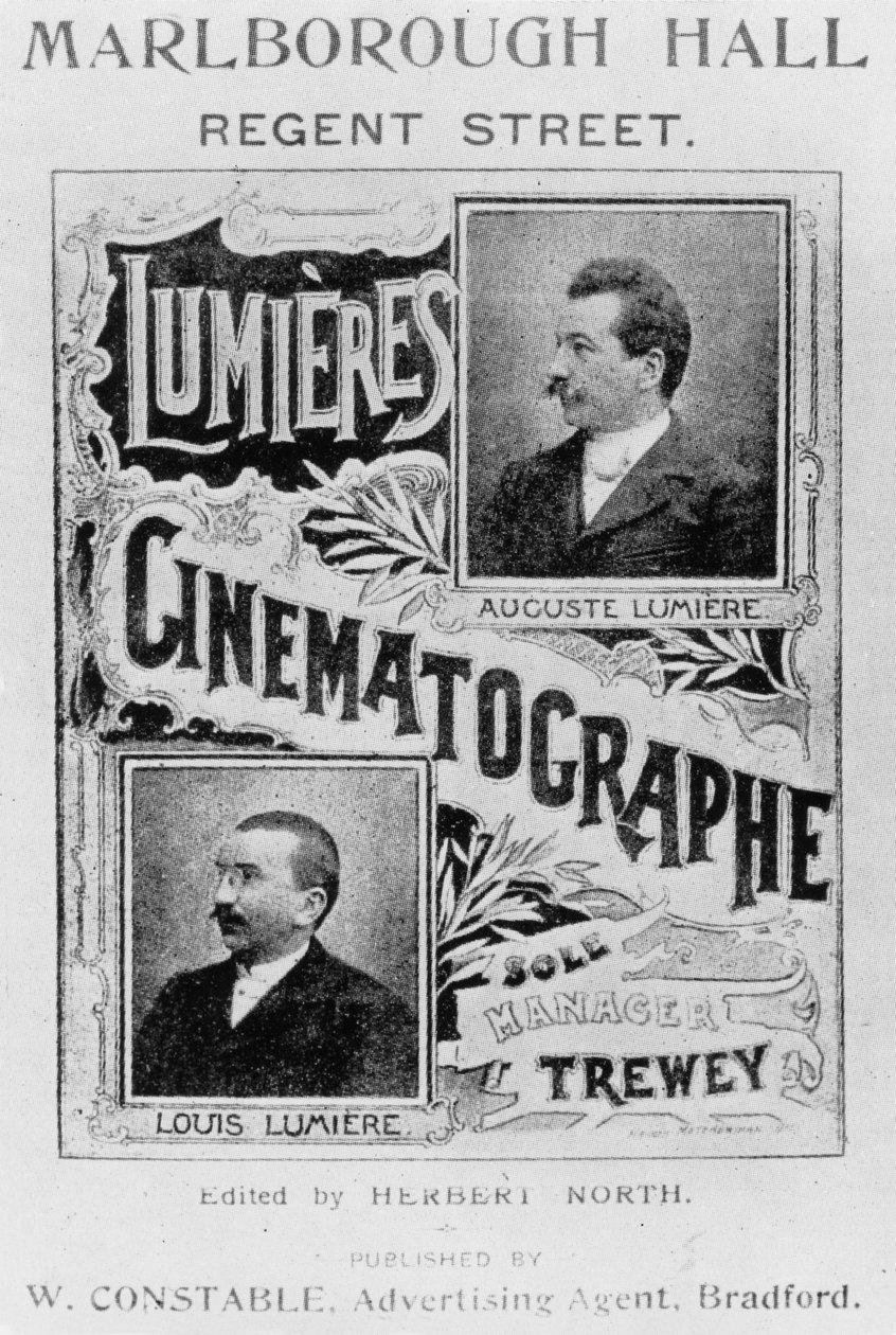 Lumiere kardeşler reklamı, c 1896 by John Pardon