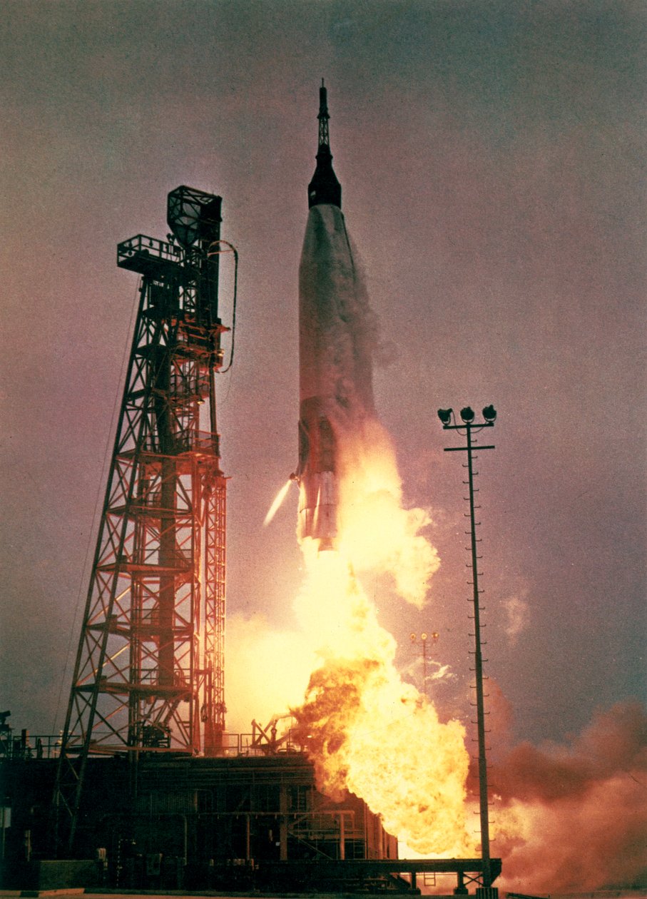 İnsanlı Uzay Uçuşu, ABD, Merkür/İkizler Astronot John Glenn