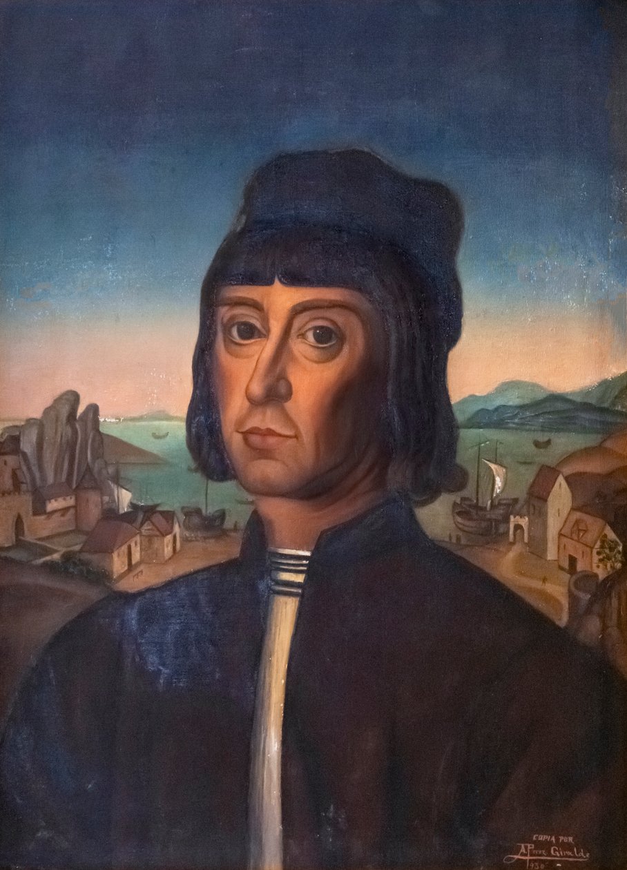 Martin Alonso Pinzon, portre., 2020 (fotoğraf) by . .