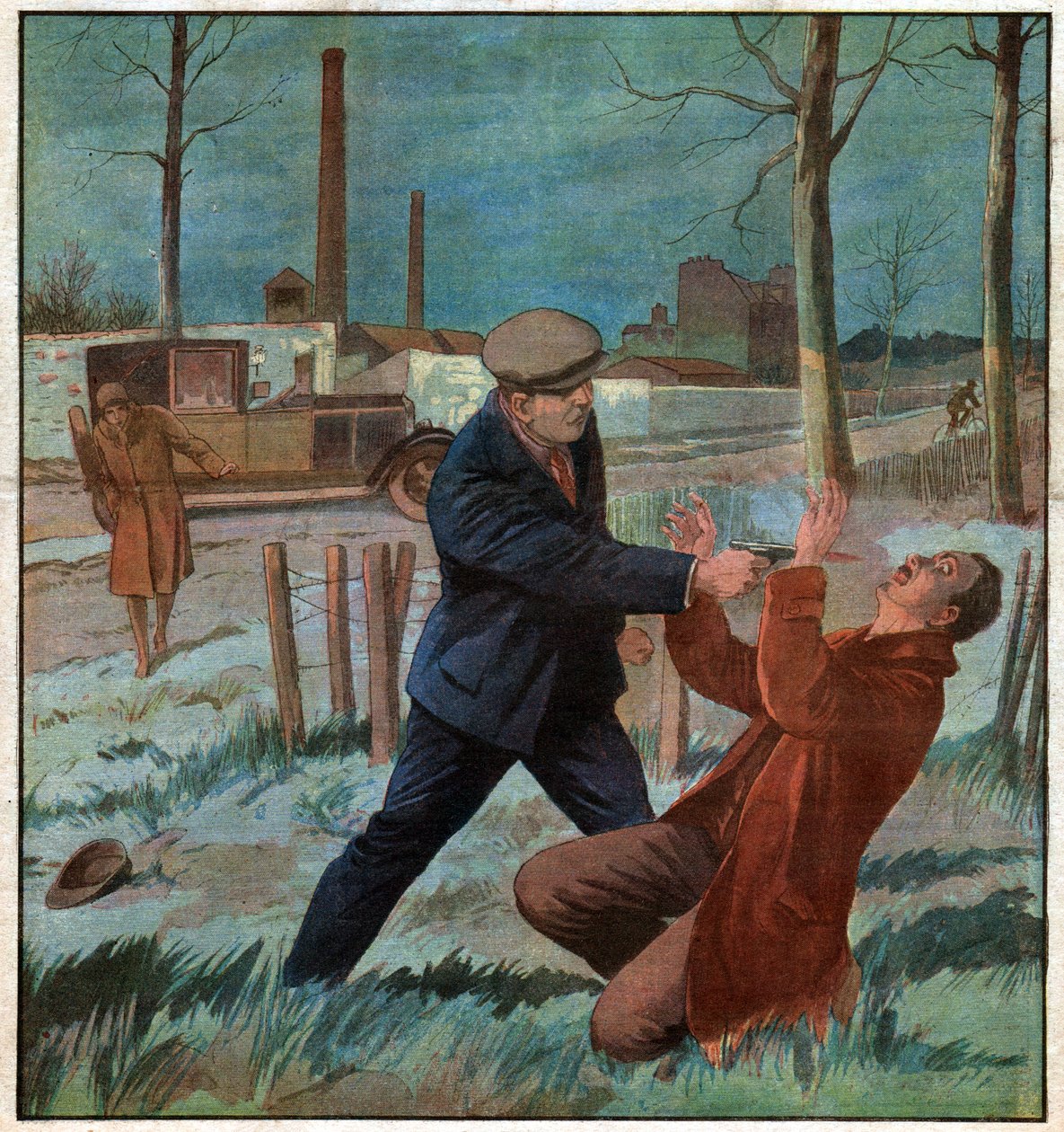 Taksicinin öldürülmesi. Taksicinin öldürülmesi. by Ferdinand Georg Waldmuller