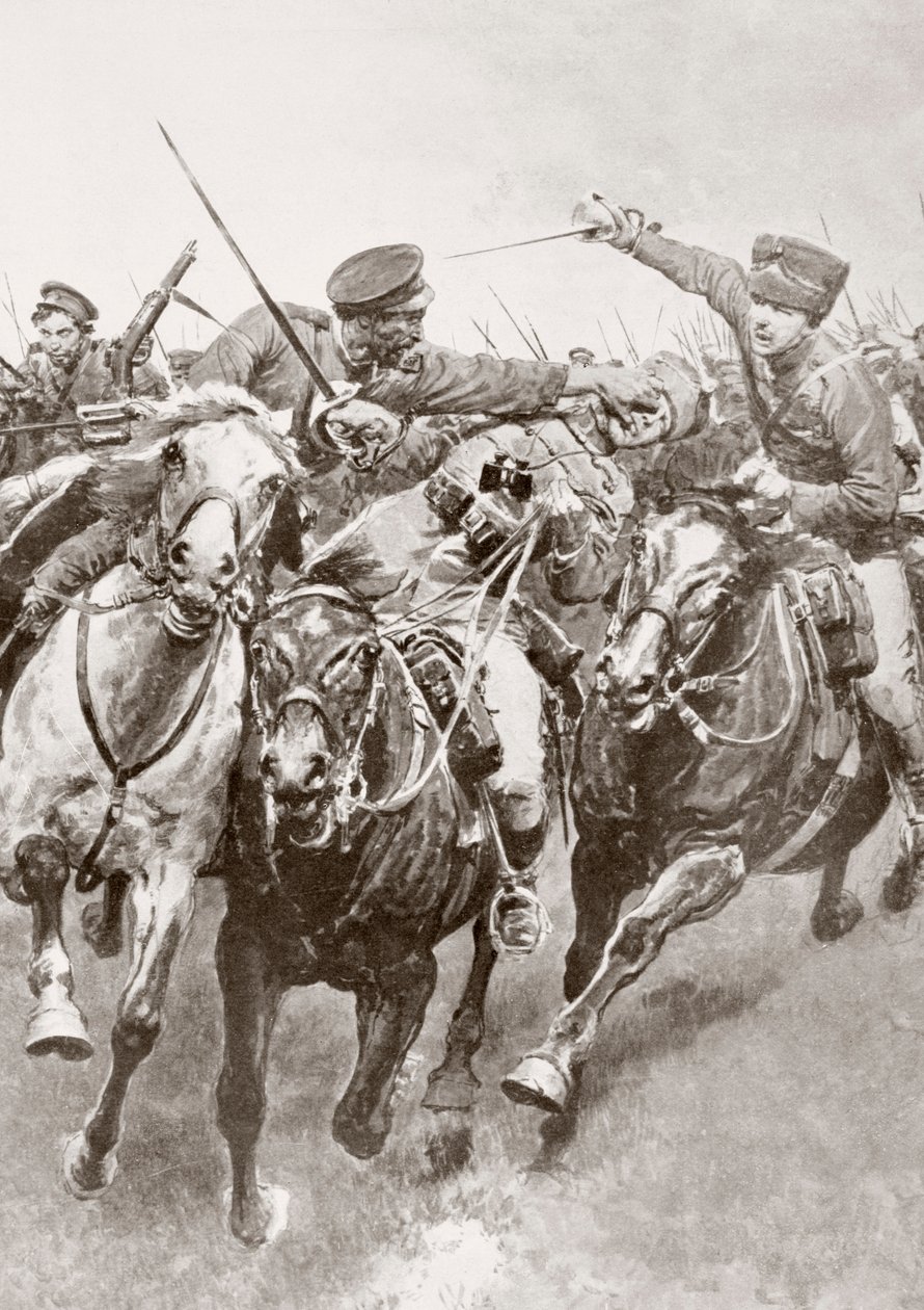 Rus Kazakları ile Schwansfeld