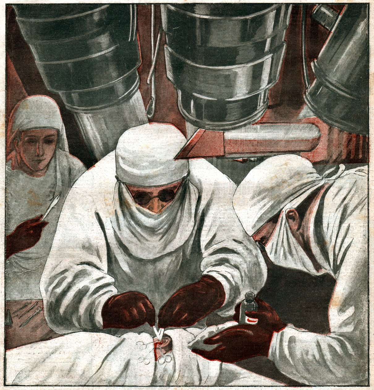 Operasyon de chirurgie filmee. Ameliyat yayınlandı. by Ferdinand Georg Waldmuller