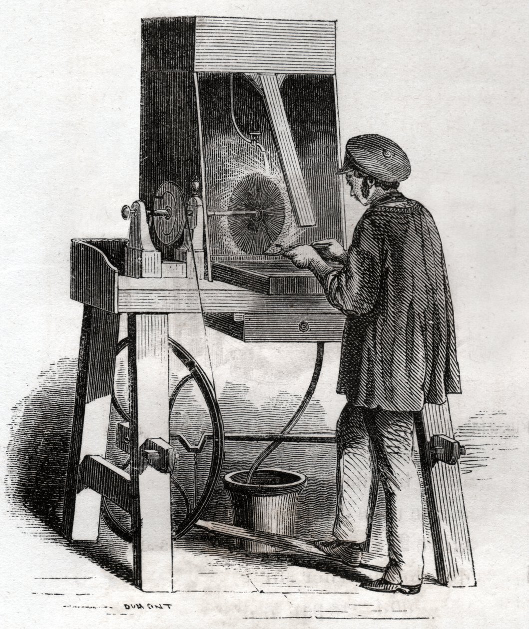 Kuyumcu işçisi. Gümüşhanede işçi. by Frederick (attr. to) Barnard