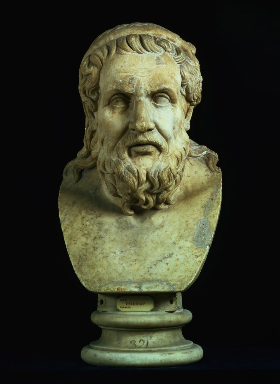 Muhtemelen Hesiod (MÖ 8. yy) veya Homer
