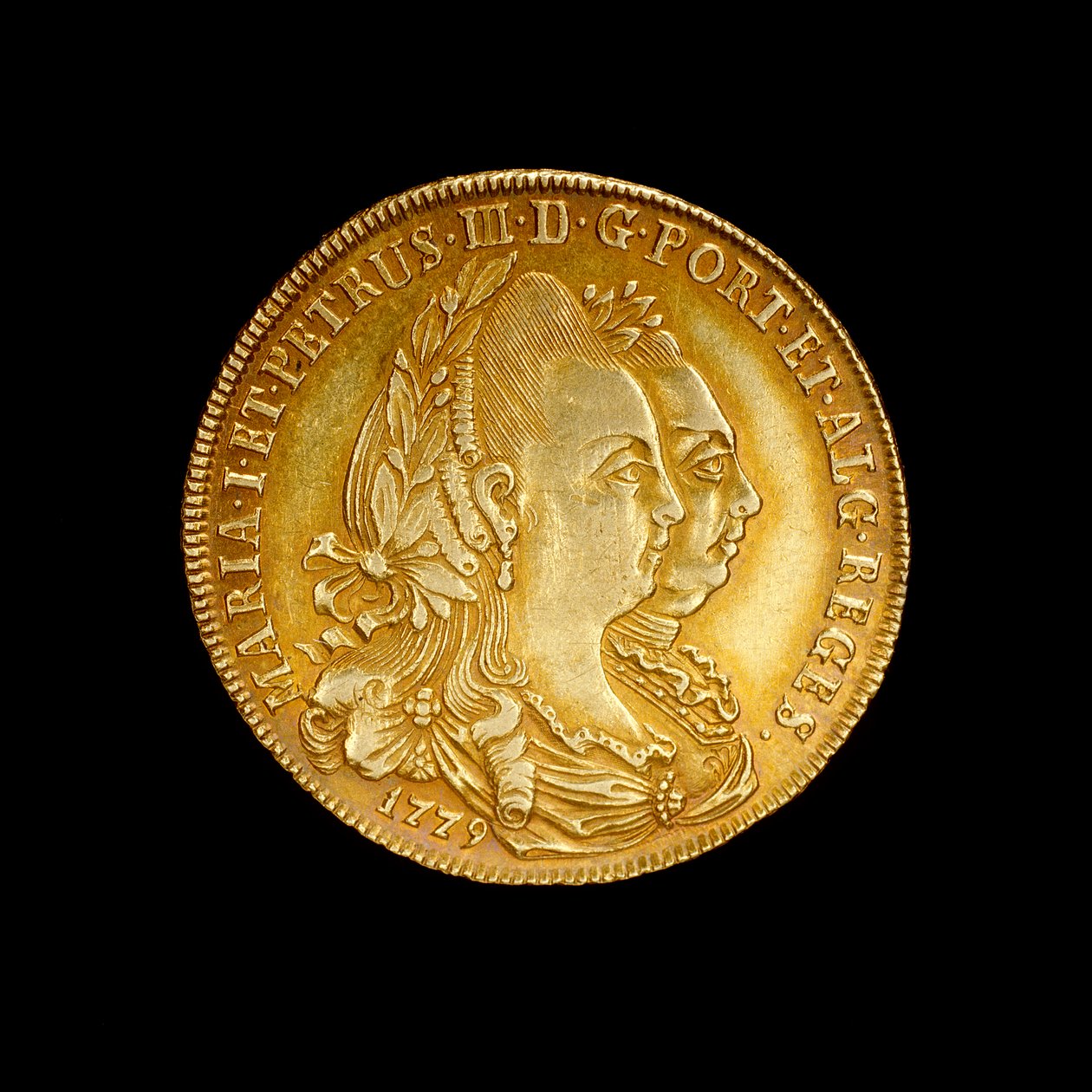 Kraliçe I. Maria ve Kral Eşi Pedro III