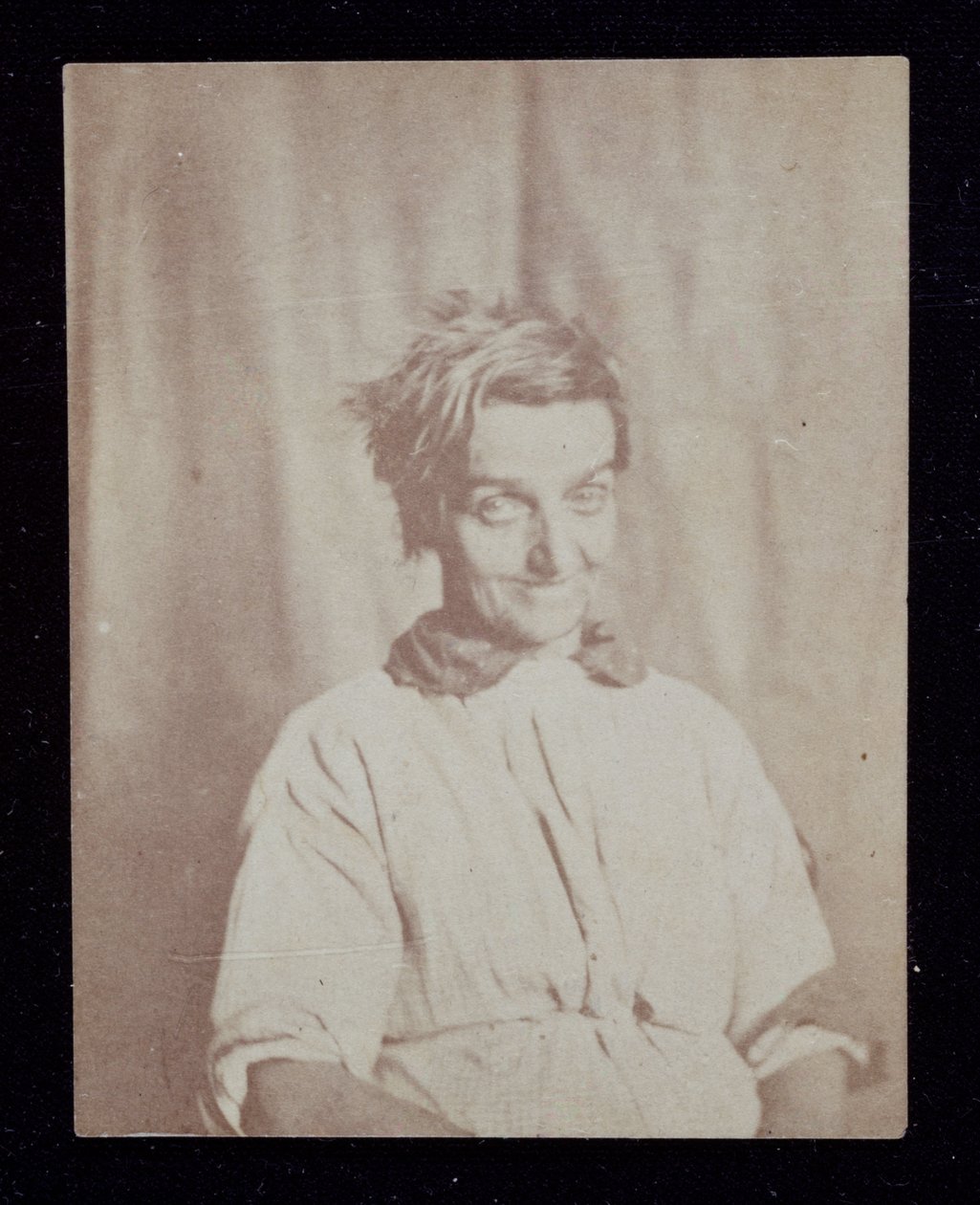 Bir hastanın Psikiyatri Portresi, Surrey County Asylum, c 1852 by John Pardon