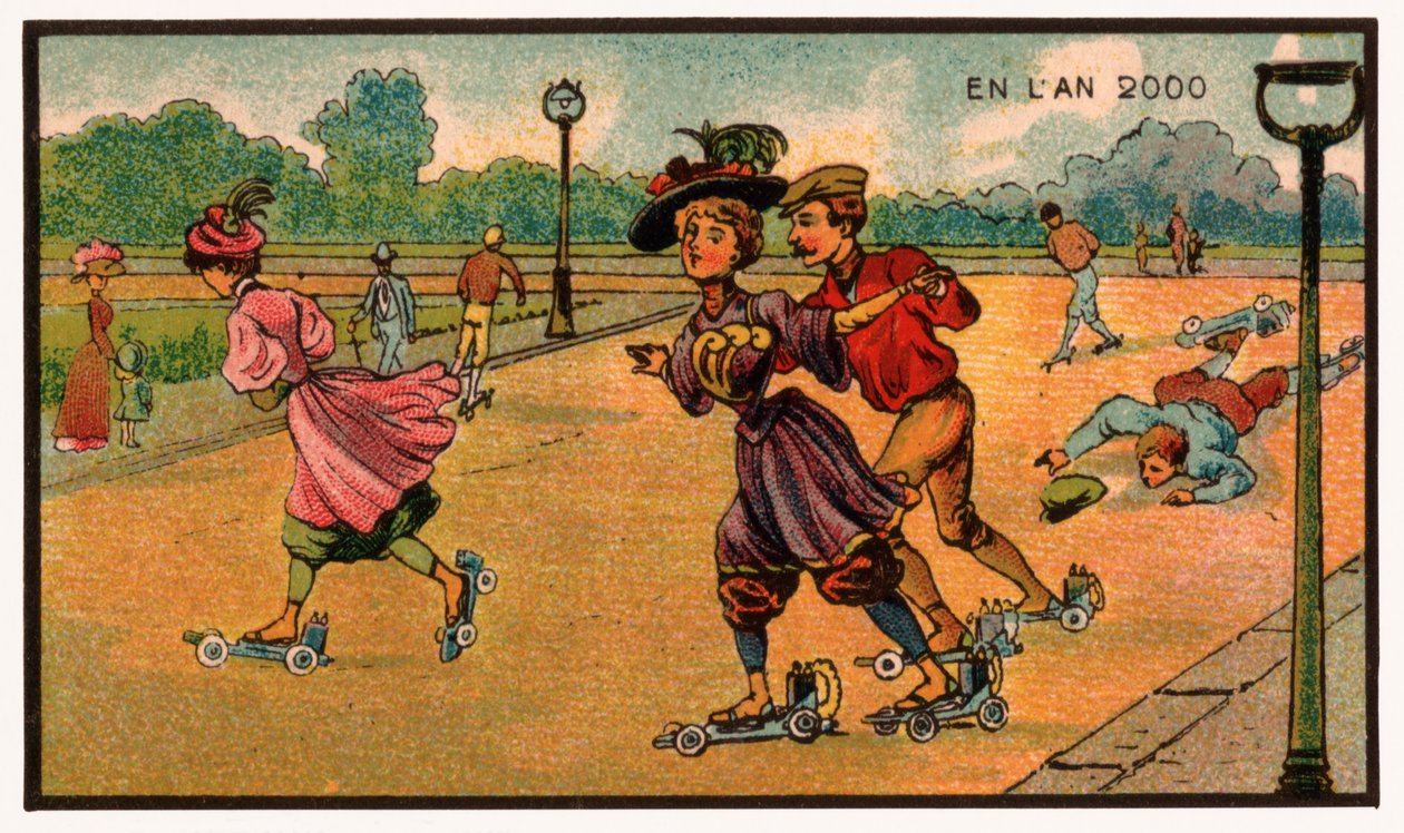 Tekerlekli paten, c.1910 by . .