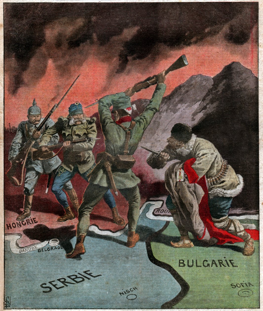 Dünya Savaşı sırasında Sırbistan Birinci Dünya Savaşı sırasında Sırbistan. by Ferdinand Georg Waldmuller