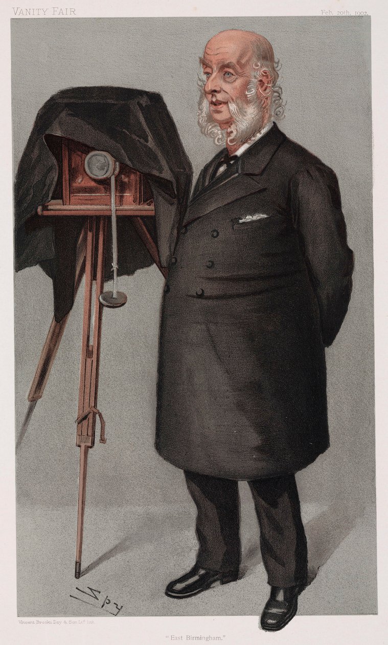 Sir John Benjamin Stone, İngiliz fotoğrafçı by Henry Charles Fehr