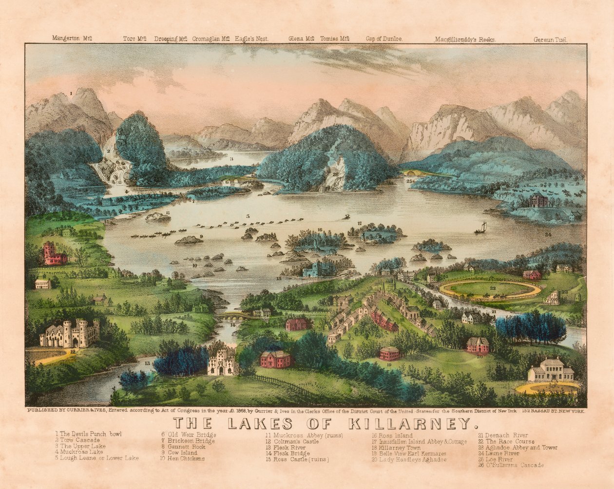 Killarney Gölleri, İrlanda by . .