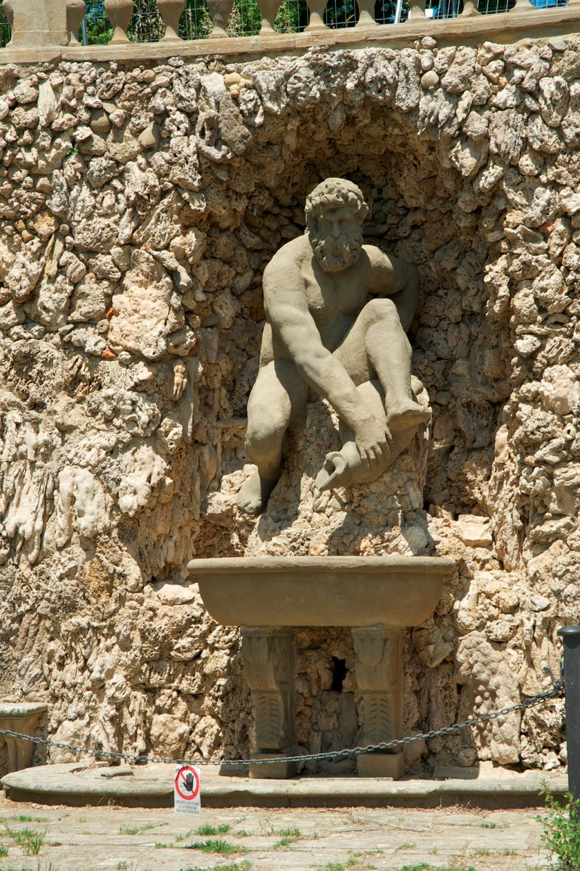 Mugnone Çeşmesi (fotoğraf) by Hippolyte Lalaise Devéria
