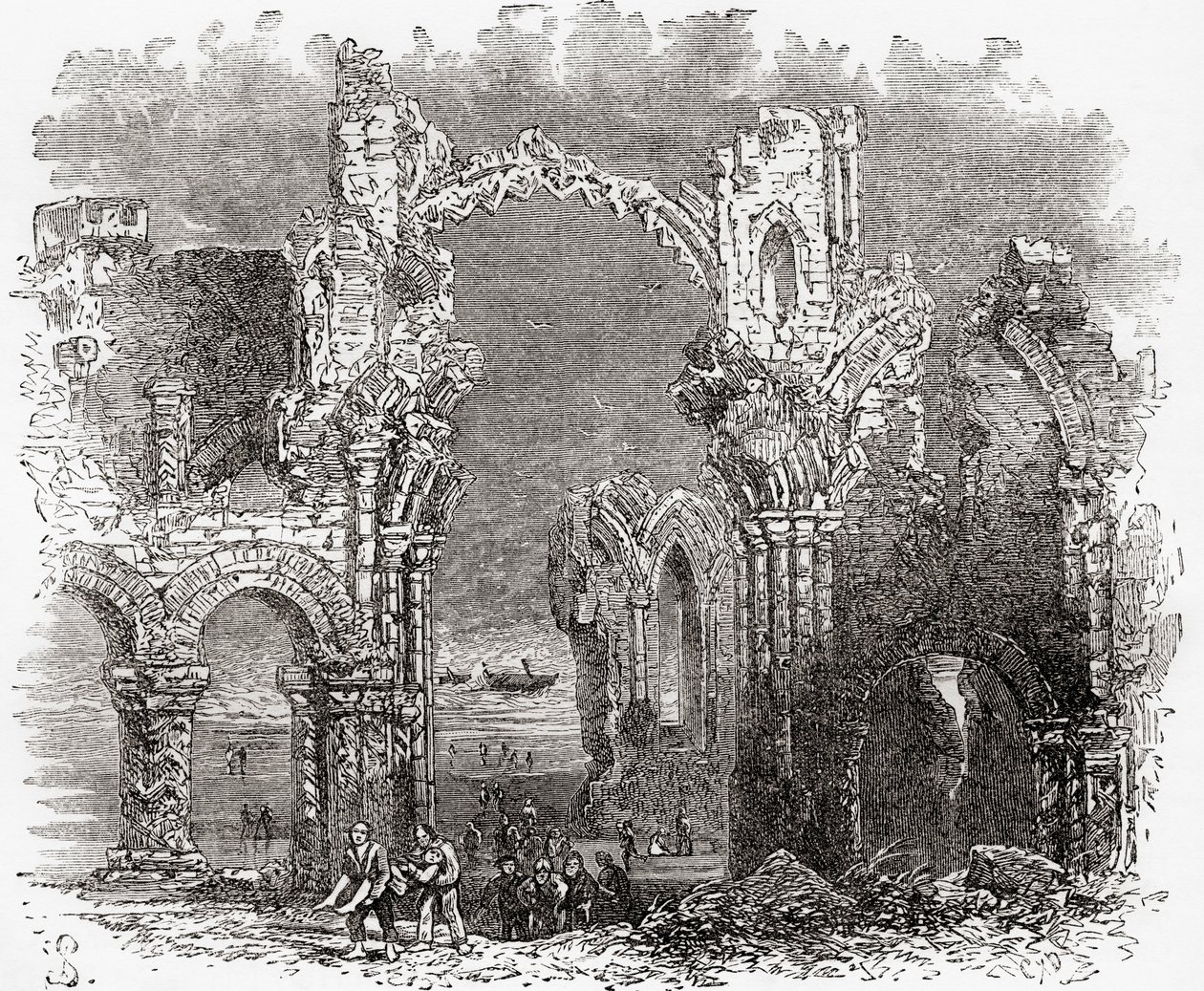 Lindisfarne Manastırı by . .