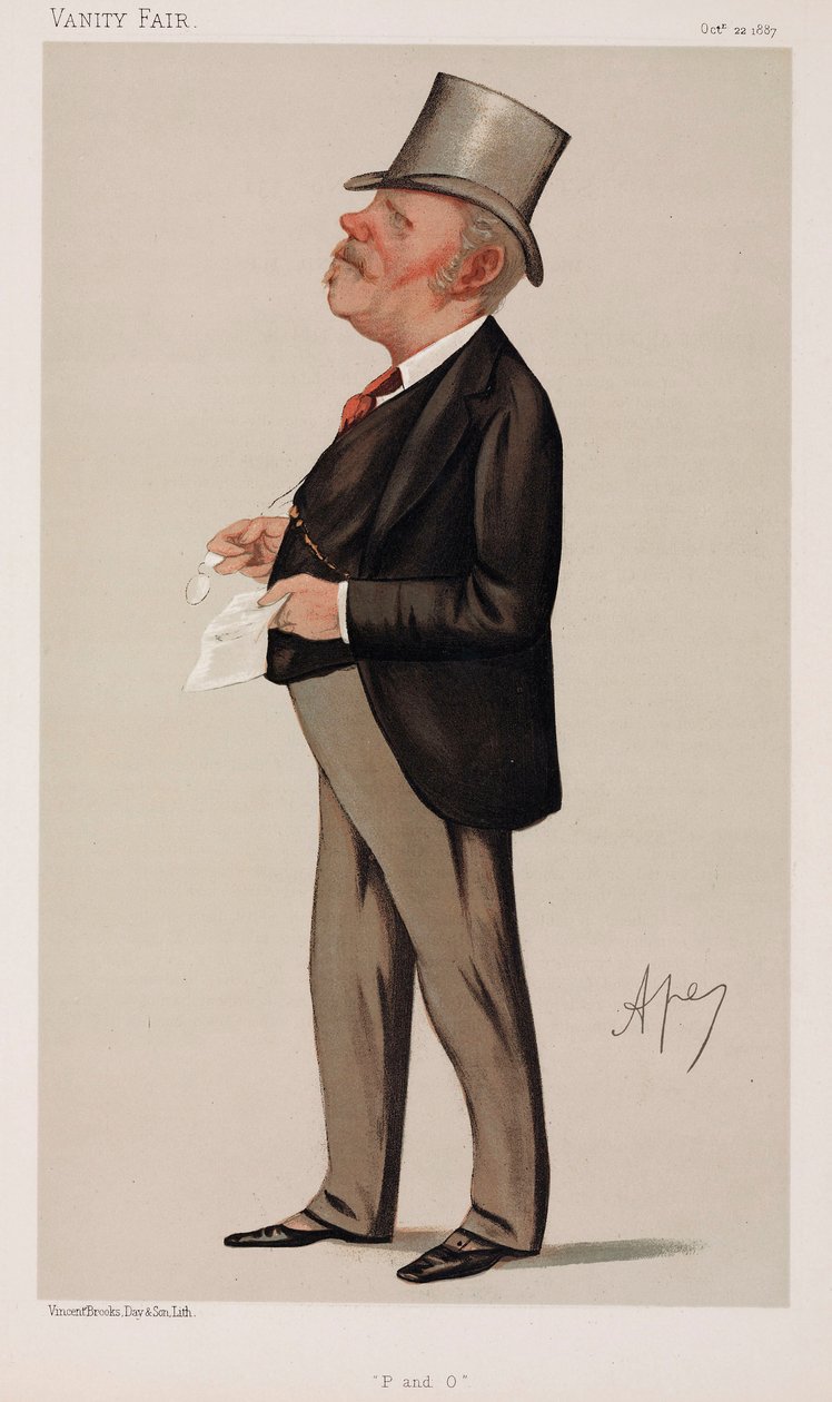 Thomas Sutherland, İngiliz denizcilik patronu by Henry Charles Fehr