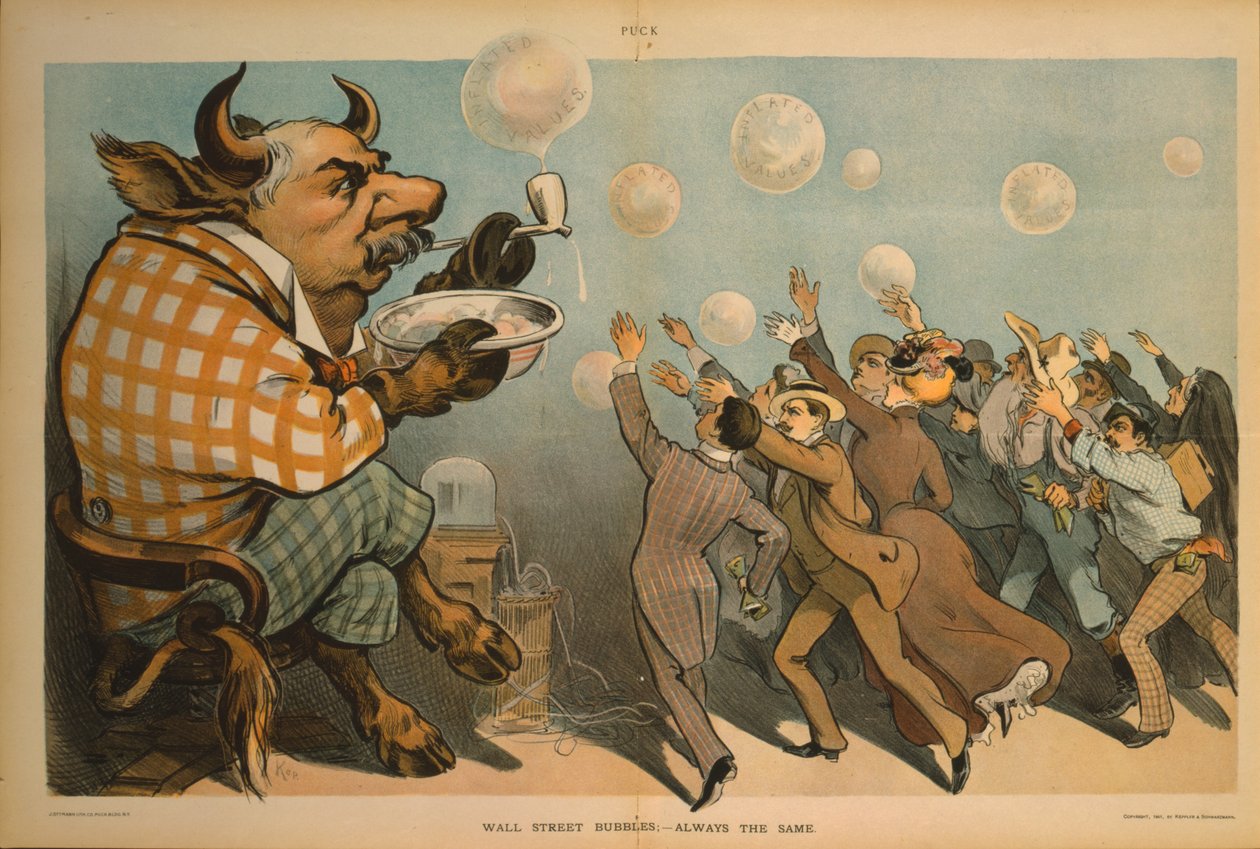 Wall Street baloncukları, Hep aynı by . .