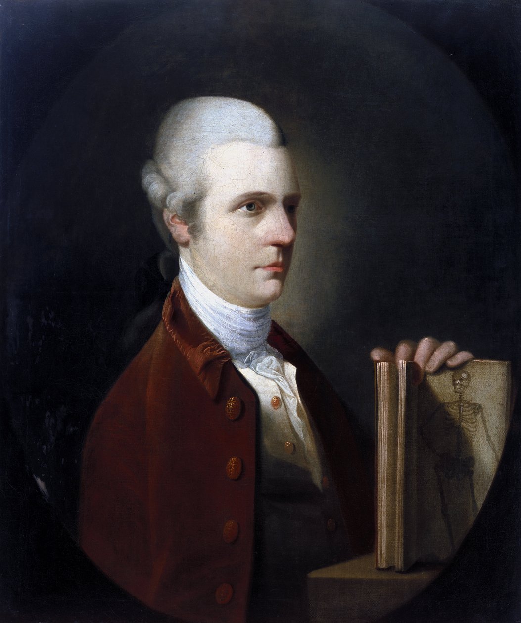 William Hunter, İngiliz anatomist ve doğum uzmanı, c 1750 by Frederick (attr. to) Barnard