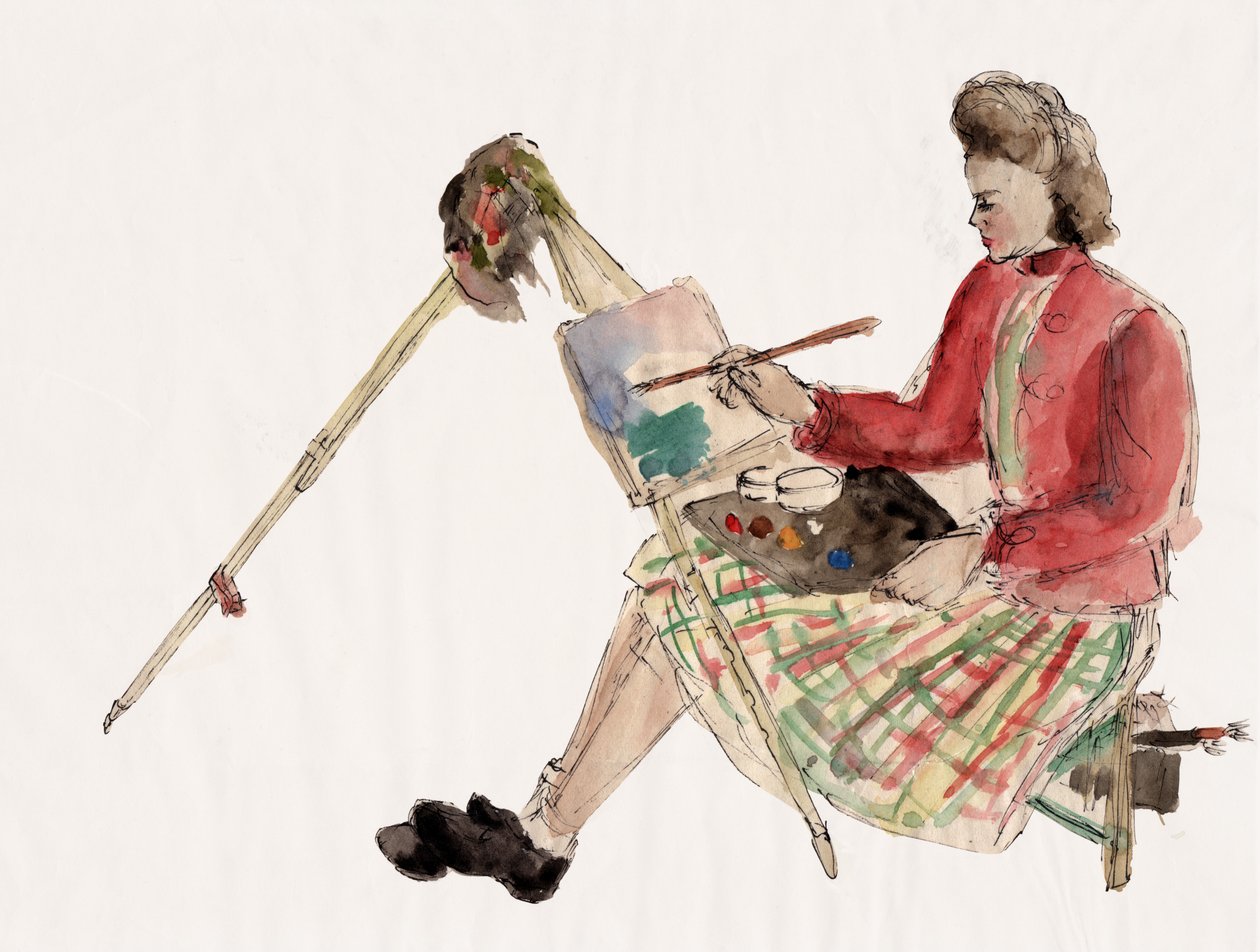 Kadın tablosu, 1930 dolayları by . .