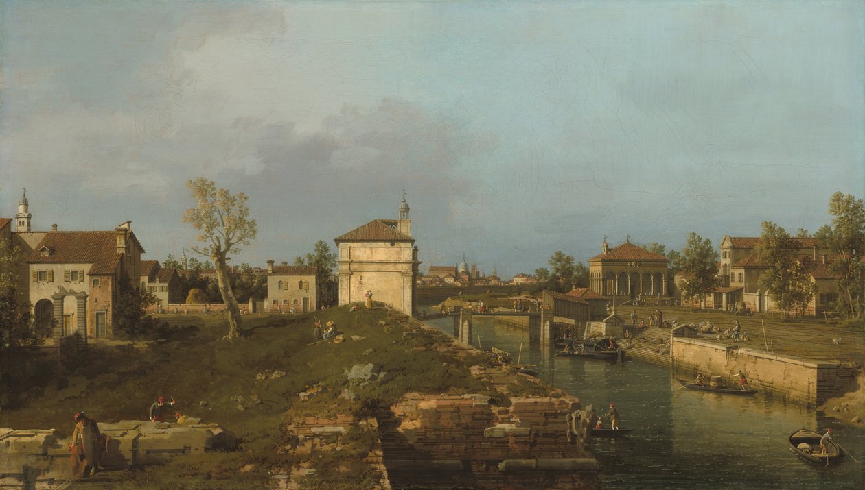 Porta Portello, Padua by Canaletto