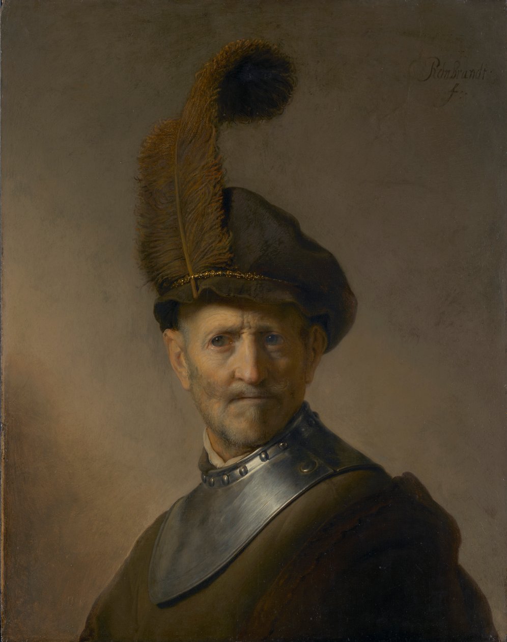 Bir Adamın Portresi, belki Rembrandt