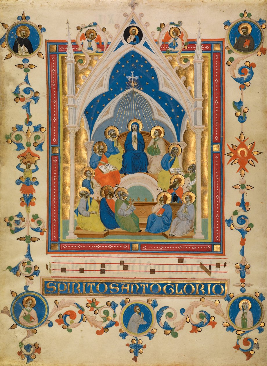 Pentekost by Master of the Dominican Effigies