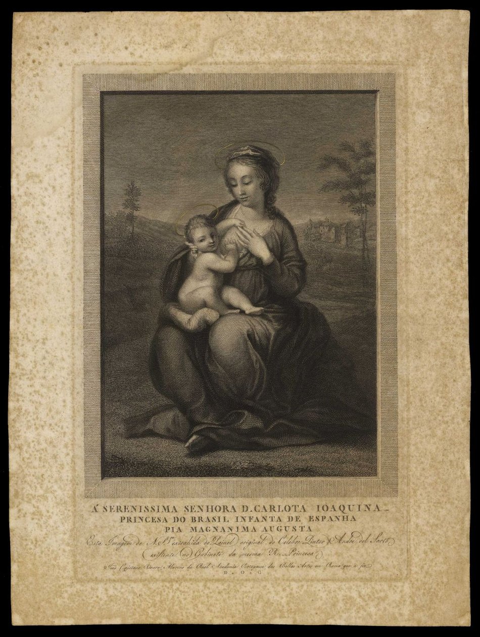madonna ve çocuk by Andrea del (after) Sarto
