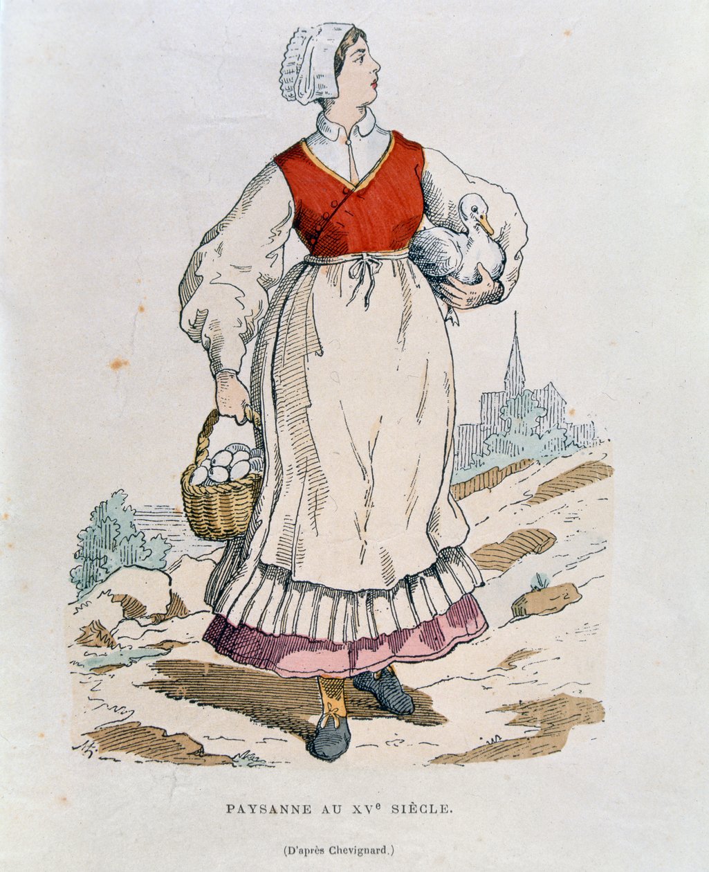 16. yüzyılın Fransız köylüsü, Augustin Challamel