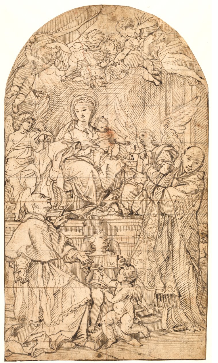 Melekler ve Sts Charles Borromeo ve Loyola