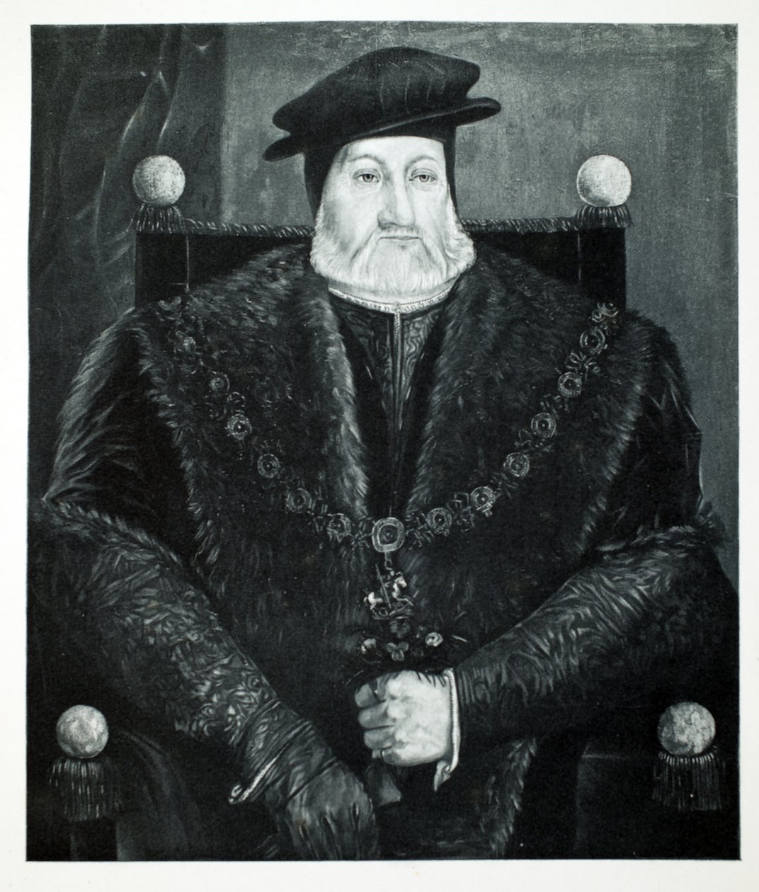 Charles Brandon, Suffolk Dükü, c.1544, pub. 1902 (kollotip) by after English School